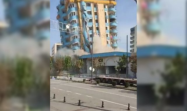 12 katlı apartman çöktü