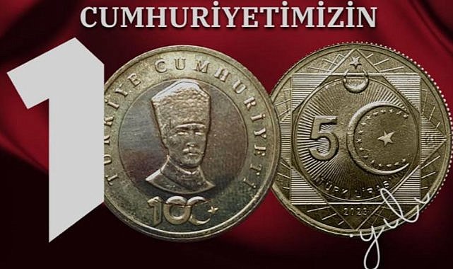  "5 Türk lirası" hatıra parası basıldı