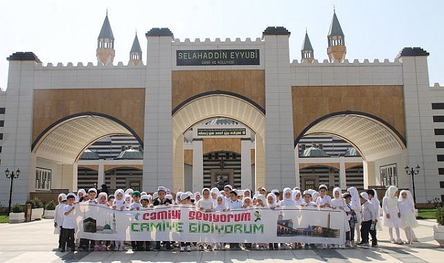 Diyarbakır'da çocuklara cami tanıtıldı