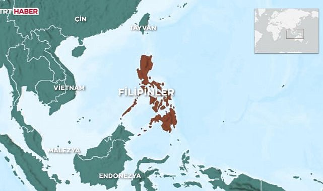 Filipinler'de 6,4 büyüklüğünde deprem