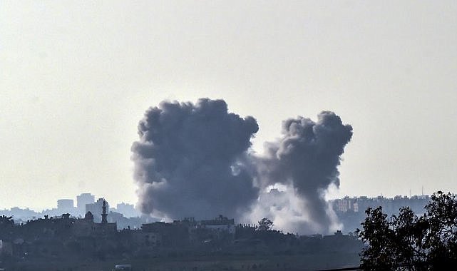 Gazze’ye yoğun hava saldırıları