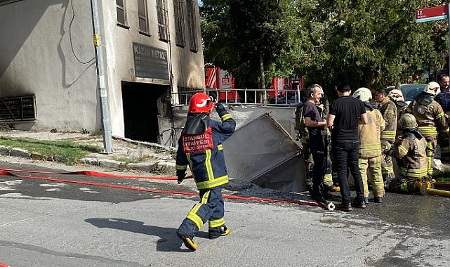 İş yerindeki patlamada 5 kişi yaralandı