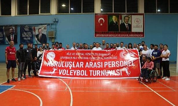 'Kuruluşlar arası personel voleybol turnuvası' başladı