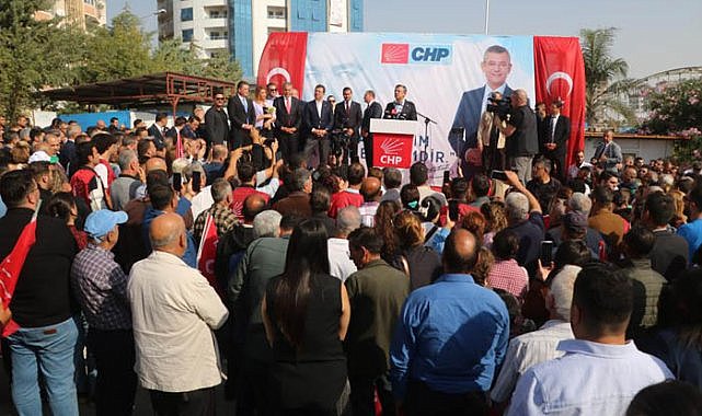 CHP Lideri Özel Hatay'da 