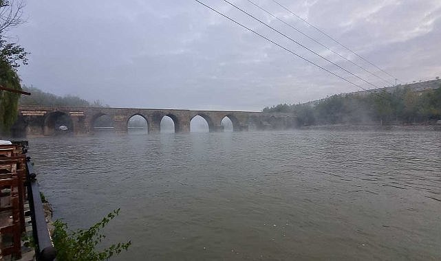 Diyarbakır güne sisle uyandı