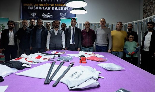 Diyarbakır'da sporculara malzeme desteği  