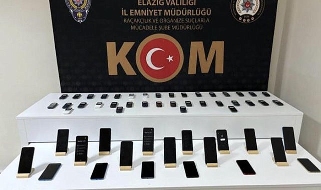 Kaçak telefon operasyonu 