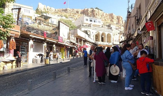 Turistler Mardin’e akın etti