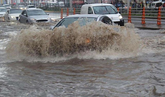 Diyarbakır’da kuvvetli yağış