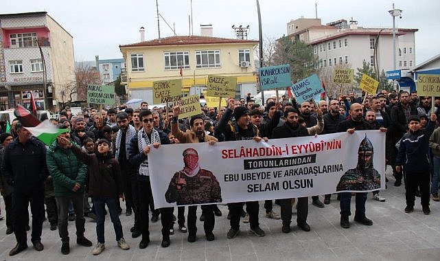 Diyarbakır’da Filistin'e Destek Yürüyüşü