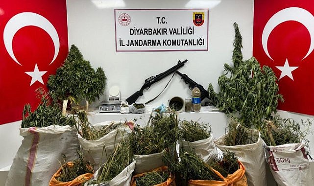 Diyarbakır'da uyuşturucu operasyonu