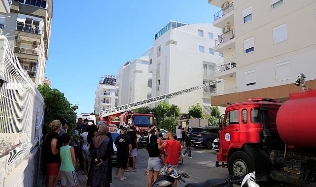 Klima motoru bomba gibi patladı