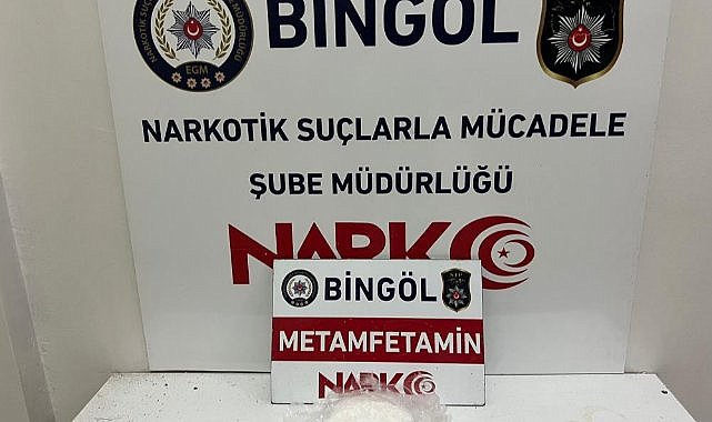 Bingöl’de uyuşturucu operasyonu