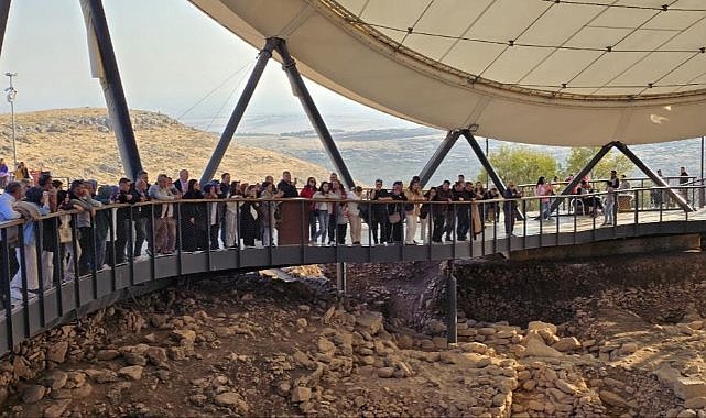 Göbeklitepe’ye ziyaretçi akını