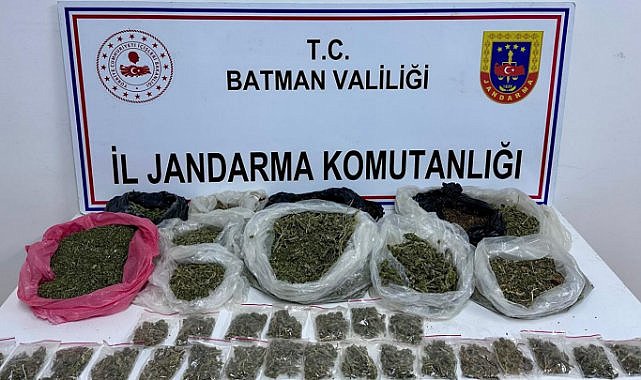 Batman'da uyuşturucu operasyonu