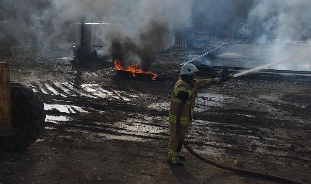 Diyarbakır’da petrol kuyusunda patlama gibi yangın!