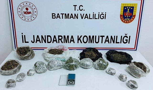 Batman'da uyuşturucu operasyonu